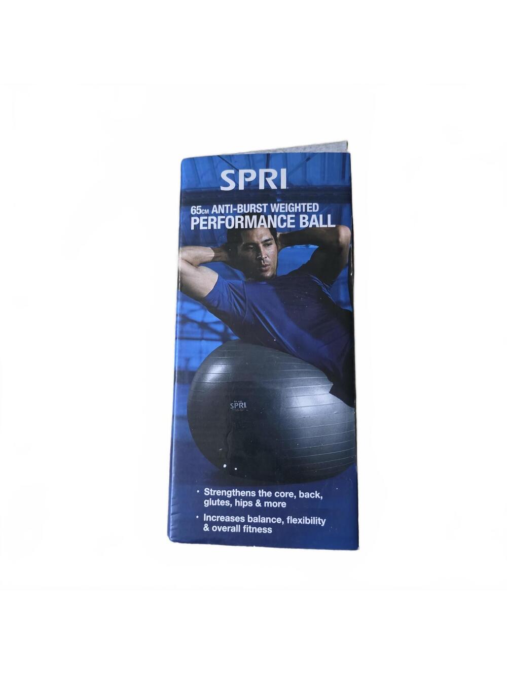 SPRI 65cm Anti-Burst Weighted Performance Ball